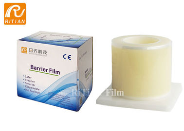 Filme dental descartável da barreira, filme claro material da barreira do PE nenhum resíduo deixado