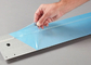 Película protetora de aço inoxidável risco de alumínio esparadrapo da película protetora do anti