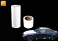Adesão média plástica da película protetora branca lustrosa da pintura do carro da porcelana