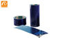 Película protetora transparente/azul para dispositivos de aço inoxidável 50 mícrons de espessura