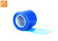 O filme dental da barreira da tatuagem cobre cores azuis com borda pegajosa/não pegajosa