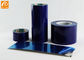 Prova personalizada do risco da folha de metal película protetora transparente azul Tearable