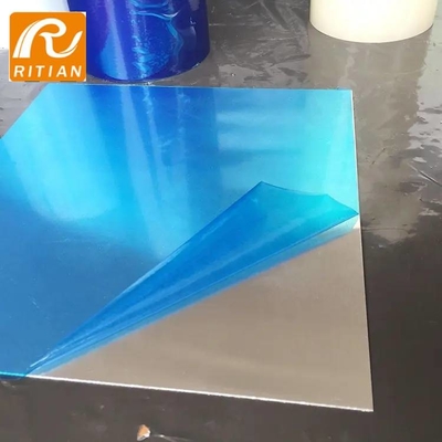 Película protetora de aço inoxidável transparente azul da superfície do PE de RiTian