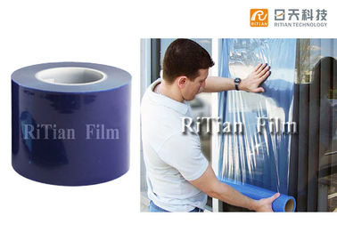 Filme azul da proteção do vidro de janela da cor espessura de um comprimento de 200 medidores personalizada