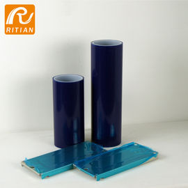 Anti PE personalizado do revestimento da caixa da película protetora do risco proteção de alumínio azul