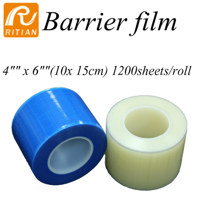 Bom preço. Folhas do rolo 1200 da barreira da fita da bactéria do filme dental descartável da barreira anti on-line