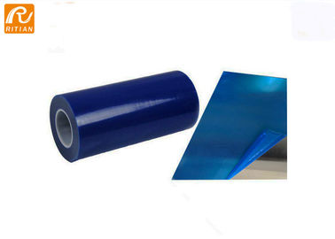 Bom preço. Película protetora azul da chapa metálica da cor uma espessura de 50 mícrons com material do polietileno on-line