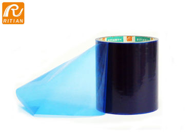 Bom preço. 50-60 mícrons da película protetora azul, anti película protetora do risco para o vidro de janela on-line
