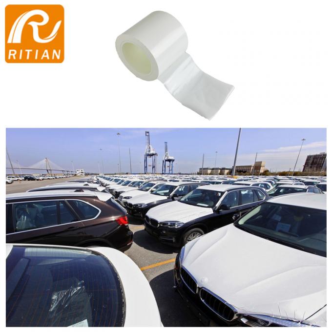 Veículo com filme protetor de pintura instalado