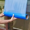 Filme de superfície da proteção de Scrtach do PE transparente claro azul anti para Windows e a parede de cortina de vidro