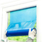 Filme de plástico transparente azul de fabricação chinês do PE do melhor preço da amostra grátis das tomadas de fábrica para a janela de vidro ou a porta