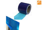 Película protetora azul da chapa metálica da cor uma espessura de 50 mícrons com material do polietileno