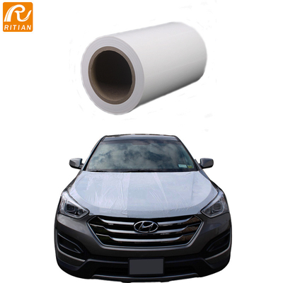 Bom preço. Filme opaco lustroso branco UV da proteção da superfície da pintura do carro do PE do OEM de Ritian anti on-line