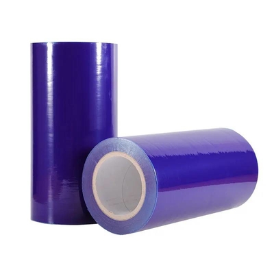 Bom preço. Película protetora eletrostática azul direta do PE da proteção da fábrica para a proteção de superfície plástica de vidro do metal on-line