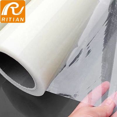 Bom preço. Película protetora PE resistente aos raios UV de alta resistência à tração com remoção livre de resíduos para proteção de superfícies industriais on-line