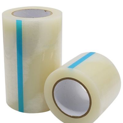 Bom preço. Película protetora PE durável de 50 microns com adesivo à base de borracha e resistência UV de 6 meses para proteção de superfícies industriais on-line
