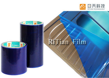 Bom preço. Ponto baixo esparadrapo acrílico da película protetora de aço inoxidável azul a pegajoso alto on-line