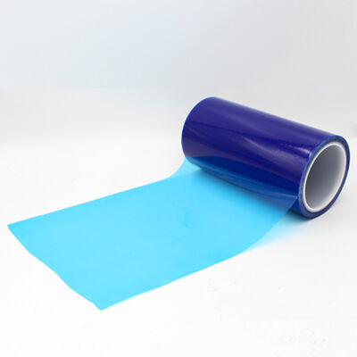 Bom preço. Película protetora de PE resistente aos raios UV com eliminação sem resíduos e formulação de fixação média para proteção de superfície on-line