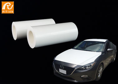 Bom preço. Resistente ao calor removível material do PE branco leitoso do filme da proteção do corpo de carro da cor on-line