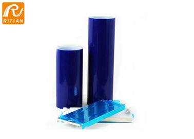 Bom preço. Casca fácil do filme autoadesivo de aço inoxidável transparente azul para a proteção de superfície on-line
