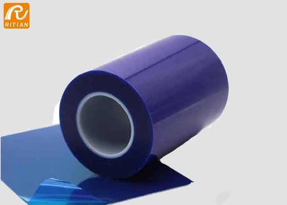 Bom preço. película protetora 60 80Micron de aço inoxidável azul para a placa do espelho on-line
